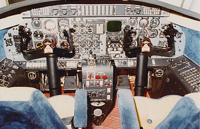 1980: The cockpit layout of a Merlin 3B.  This airplane was delivered to the Royal Thai Army